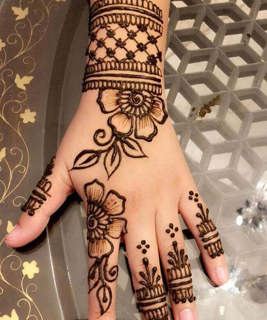 Best and Simple Arabic Mehndi Designs for Hands