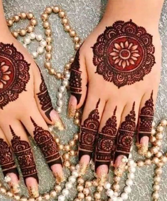 Best and Simple Mehndi Design Step by Step