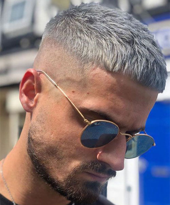 Cut Fade Hairstyle for Men