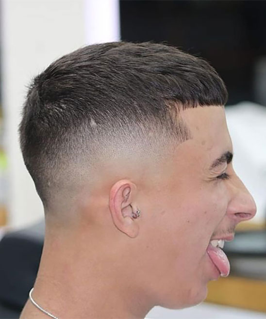 Double Sided Fade Haircut
