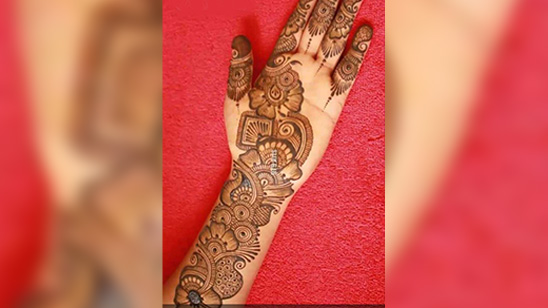 Easy and Simple Mehndi Designs for Kids