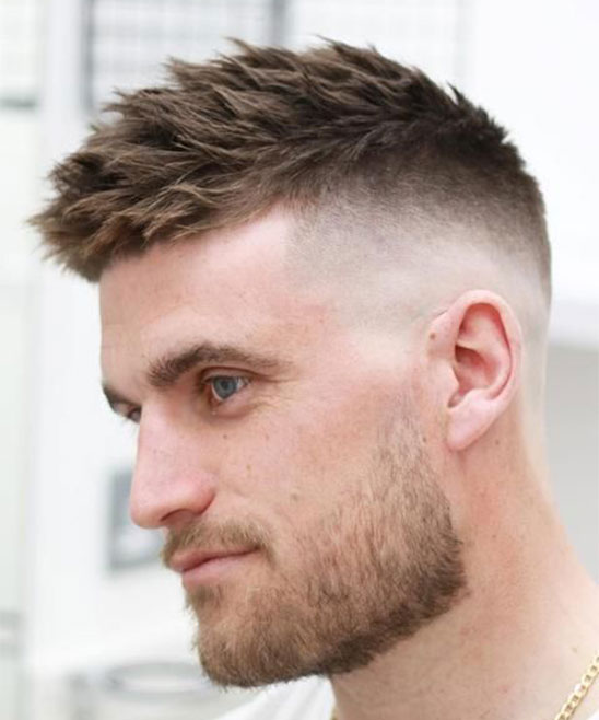 Fade Hairstyle for Men With Bald Head