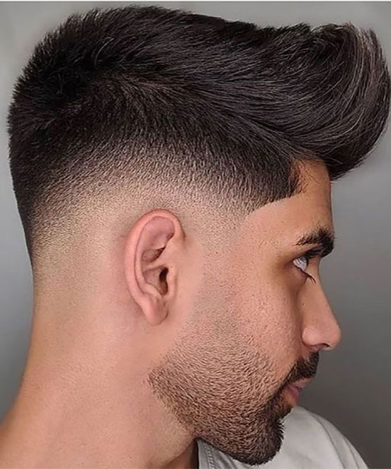 Fade Quiff Hairstyle