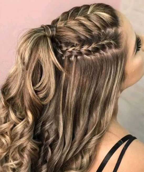 Front Hair Style for Party
