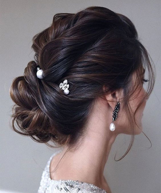 Front Hair Style for Wedding