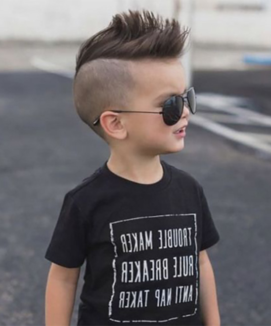 Funky Hair Cut for Small Boys