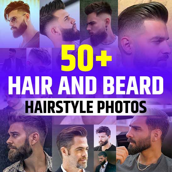 Men hair and beard styles