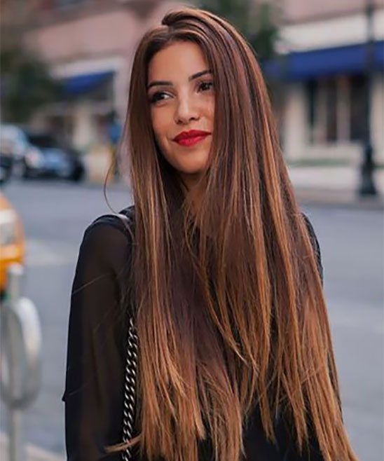 Haircut for Silky Straight Hair