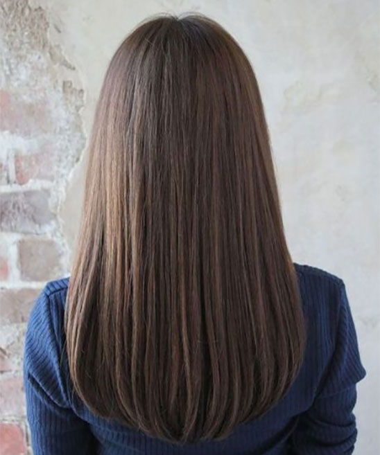 Haircut for Straight Hair in Indian