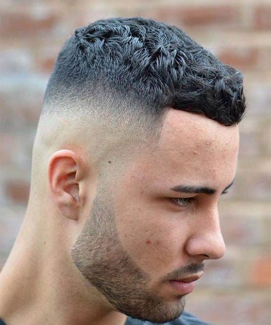 Hairstyle for Men Fade With Line
