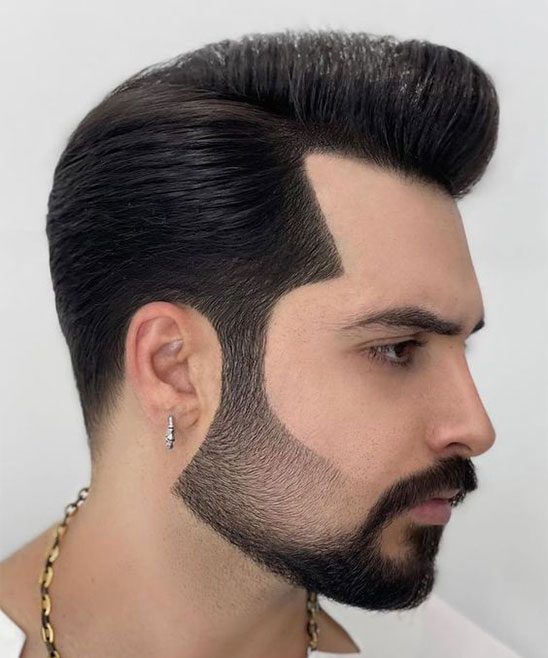 Hairstyle for Men One Side