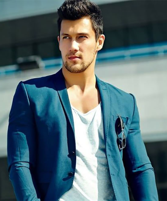 Hairstyles for Oval Face Men