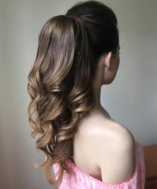 High Ponytail Hairstyles for Prom