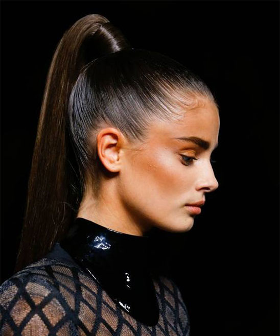 High Ponytail Hairstyles with Extensions