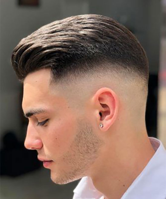 Low Fade Cut Hairstyle