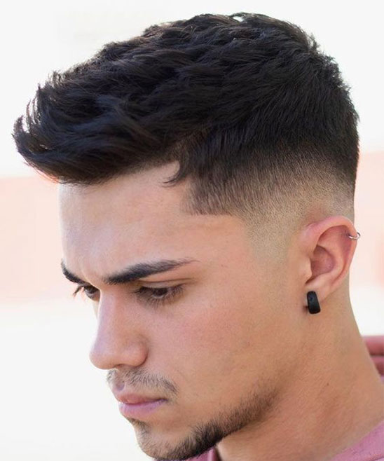 Low Fade Haircut With Short Hair