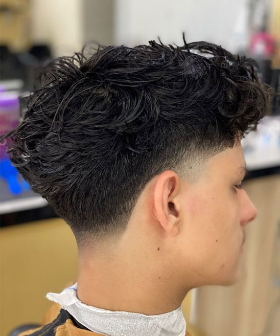 Low Fade Hispanic Short Haircuts for Men