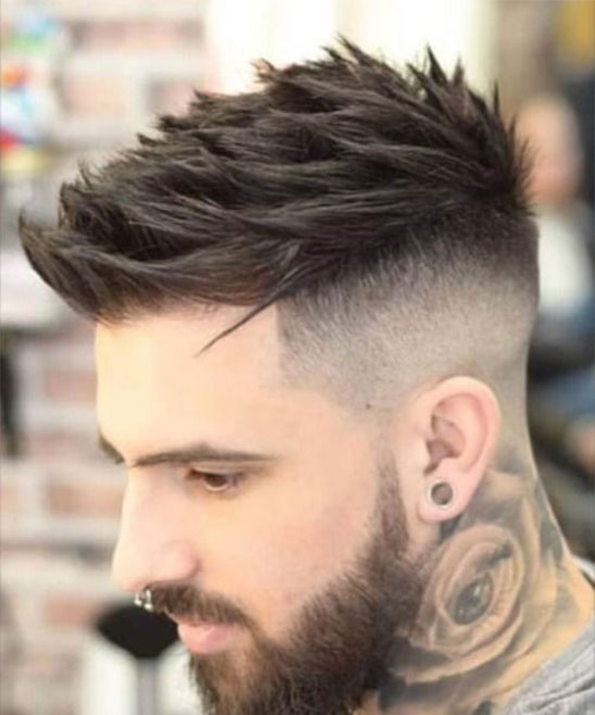 Male Haircuts Side Fade