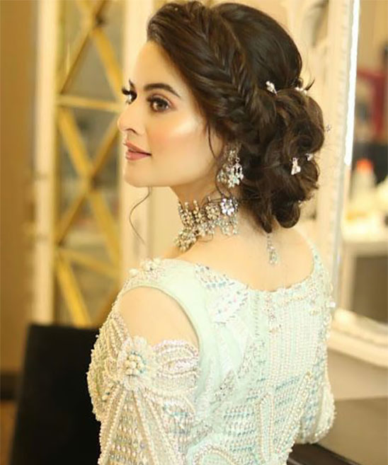 Matha Patti Hairstyles for Party Wear