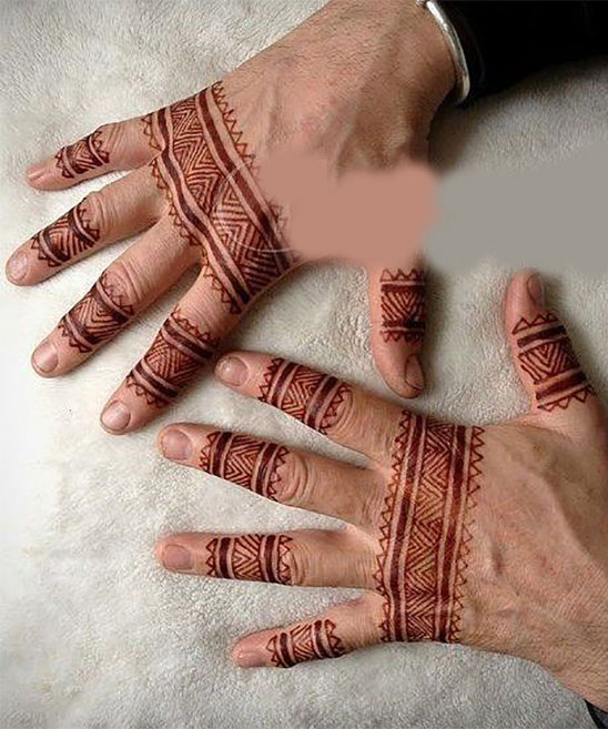 Mehendi Design for Boys Hand