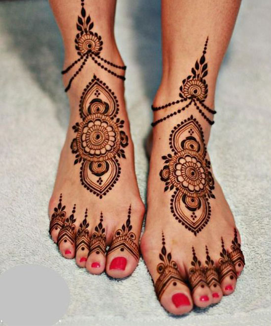 Mehendi Design for Feet