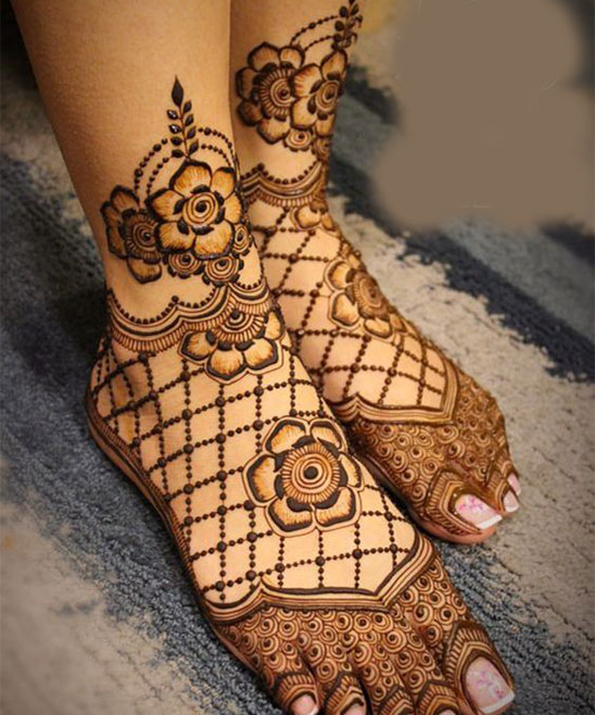 Mehendi Feet Designs