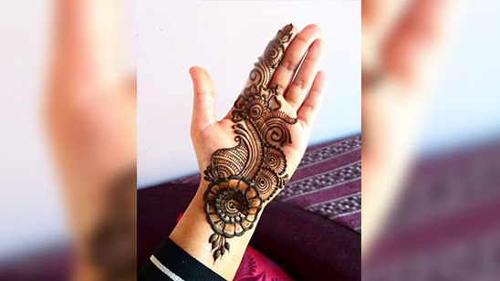 Mehndi Design for Kids Easy and Simple