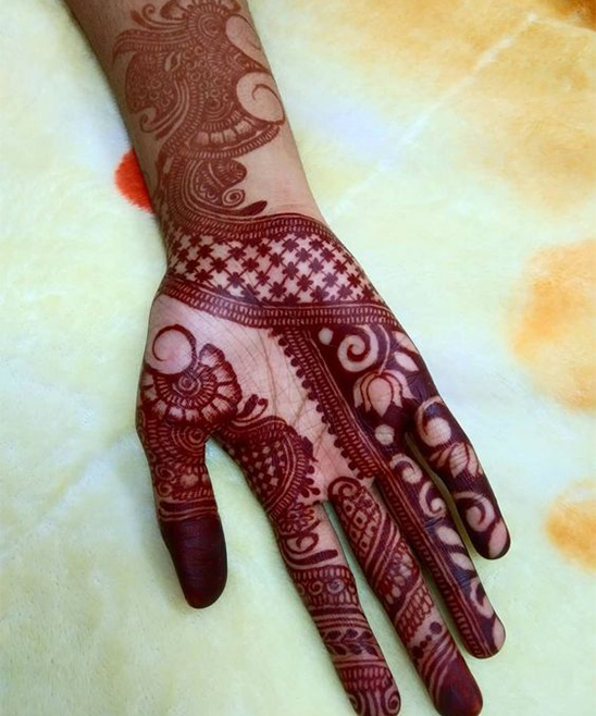 Mehndi Designs Easy and Beautiful Front