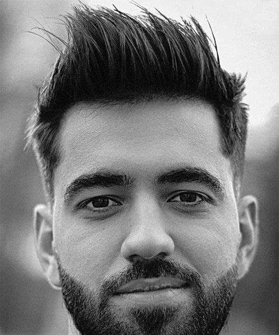 Men Hairstyle Oval Face Type