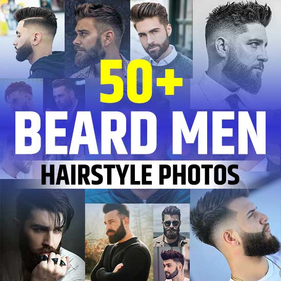 Men Hairstyle with Beard