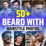 Men Hairstyle with Beard