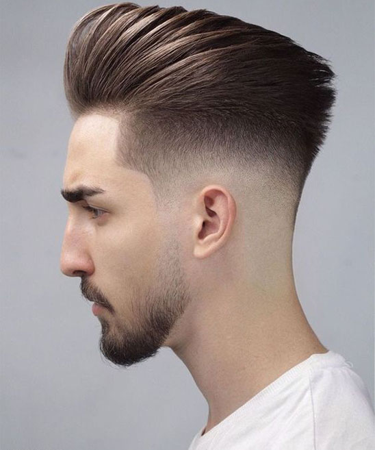 Men's Haircut with Low Fade