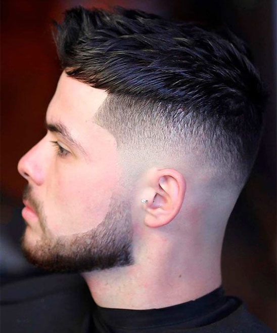 Men's Hairstyle Oval Face Type