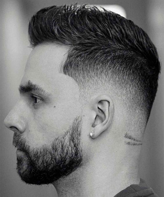 Mid Fade Haircut Short on Top