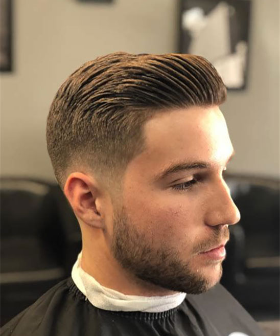 Mid Fade Hairstyle for Men