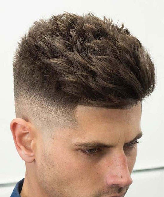 New Faded Undercut Short Hairstyle for Men