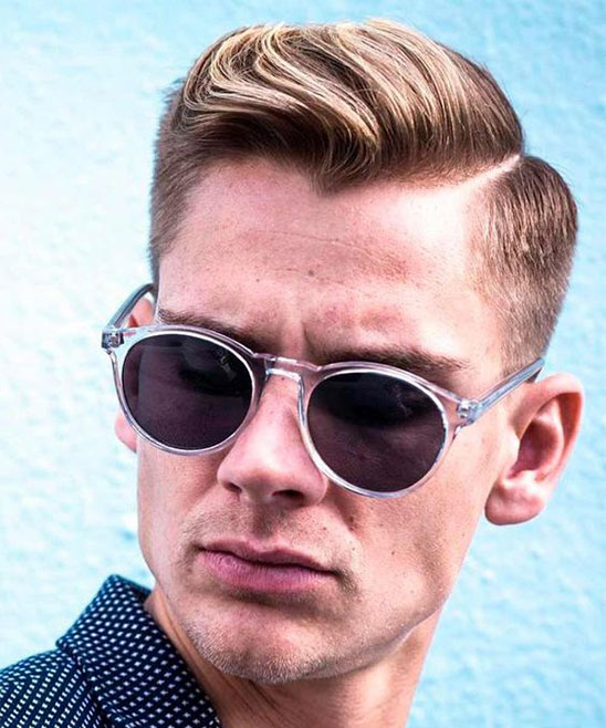 Oblong Face Long Hair Male