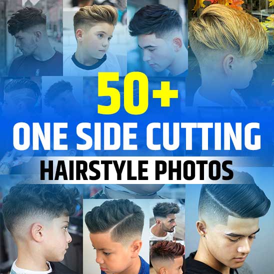 One Side Cutting Hairstyle Boy