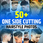 One Side Cutting Hairstyle Boy Image