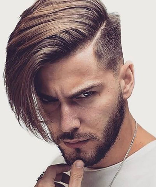 One Side Haircut Images