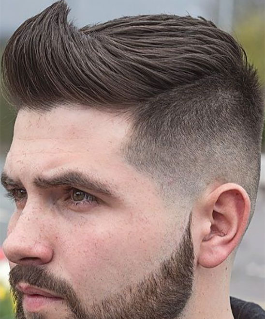 One Side Hairstyle Cut