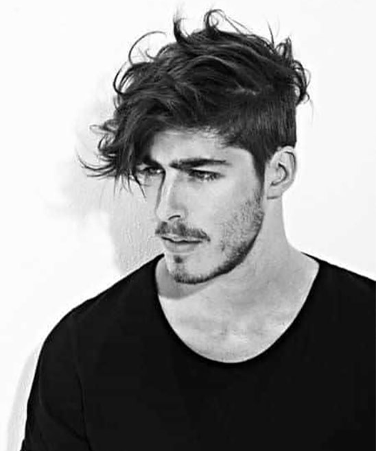 One Side Men Hairstyle
