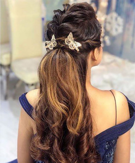Pakistani Hairstyle for Party