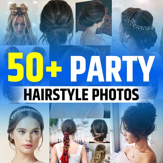 25+ Party Wear Hairstyle With Gown 2023 - Fashion Qween