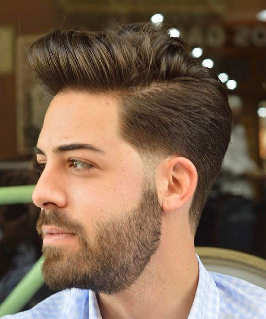 Pompadour Hairstyle Male
