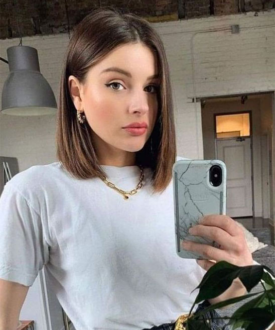  50+ Short Straight Hair (2024) Haircuts - TailoringinHindi