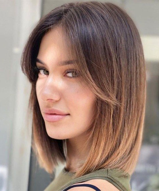 Short Straight Hair Black