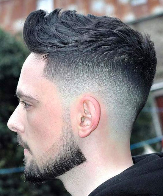 Side Fade Haircut for Curly Hair