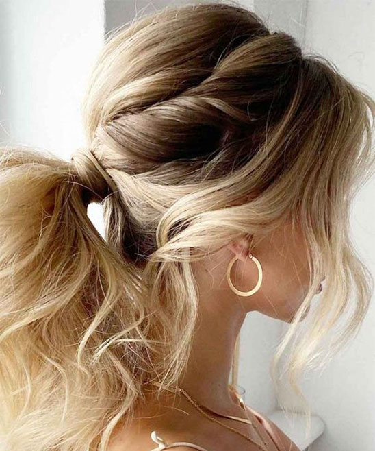 Simple High Ponytail Hairstyles
