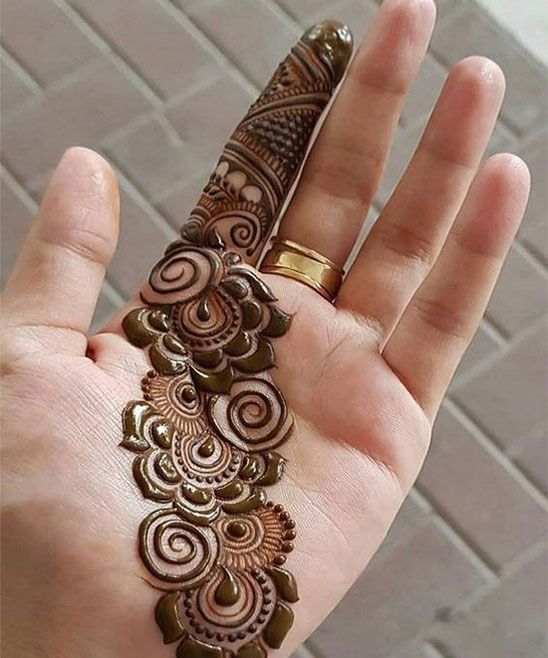 Simple Indian Design Mehendi